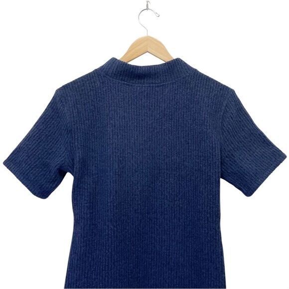 NWT Toad & Co Wiggins Wool Sweater Dress Women’s Size Small Navy Blue Active NEW - Picture 5 of 11